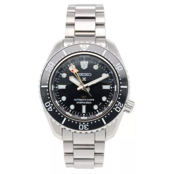 SEIKO Prospex Divers GMT Watches 6R54-00D0 Stainless Steel Overhauled used main image 8